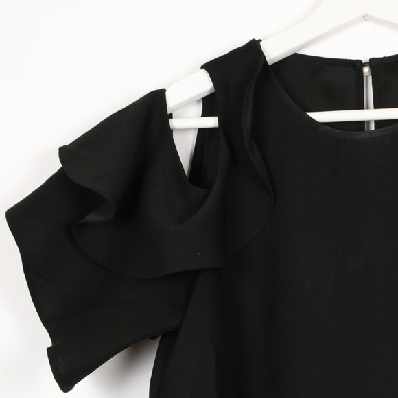 Kate Spade Cold Shoulder Black Dress - Picture 3 of 9
